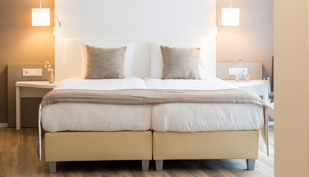 Hotel Room In Gelderland De, Do Two Single Beds Make A Double Bedroom